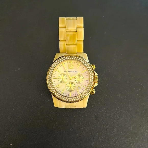 Michael Kors | Accessories | Michael Kors Ladies Watch Ivory 
